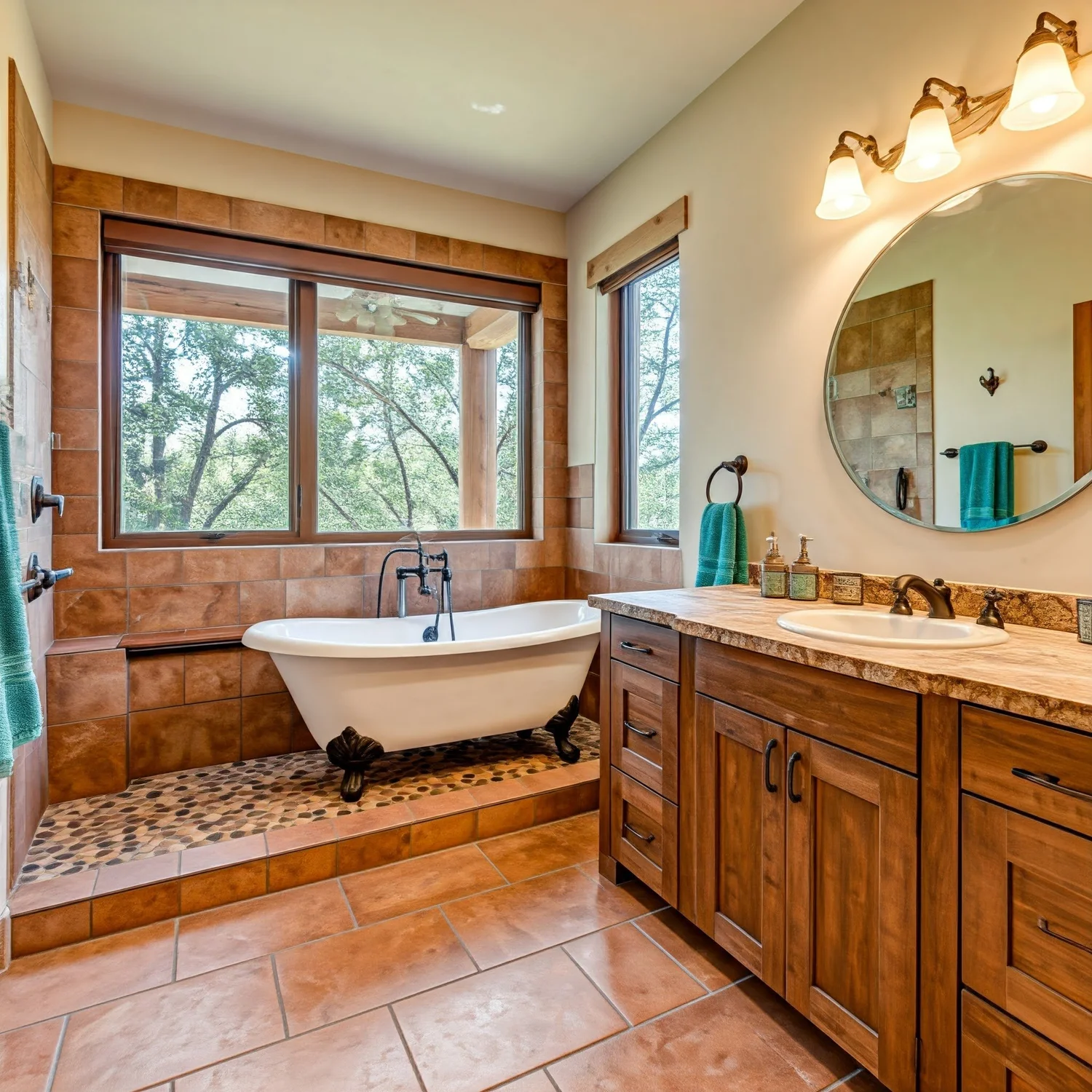 Bathroom design detail